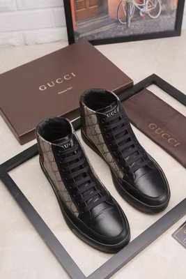 Gucci High-Top Fashion Men Shoes_036